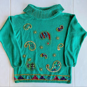 Jennifer Moore Ugly Sweater women’s size L